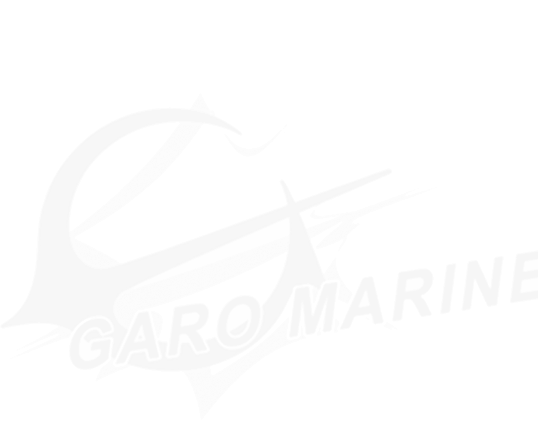 ガロマリンのロゴ背景